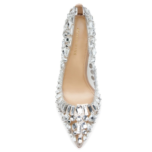 Azalea Wang- Bonnie Glass Heels Size 8 - Picture 5 of 9